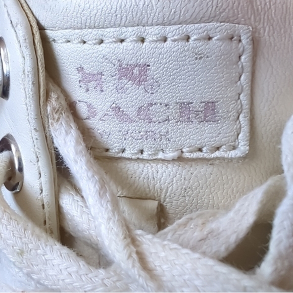 COACH MAKAYLA Studded WOMEN'S Leather SNEAKERS - Picture 4 of 9